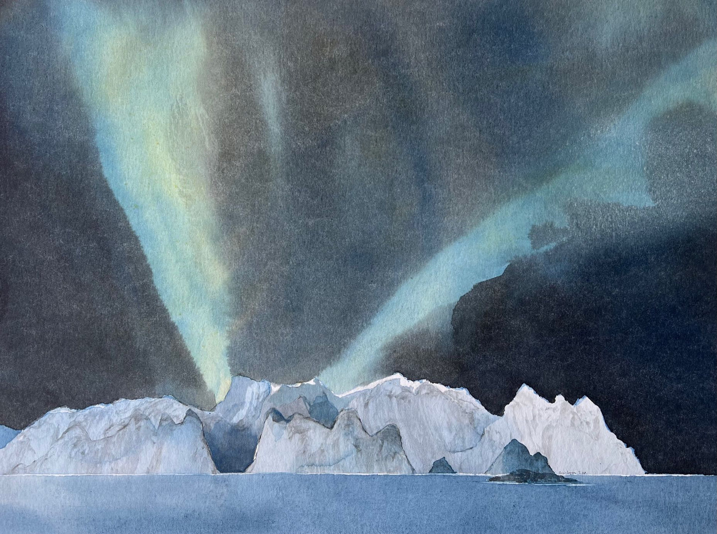 The polar light