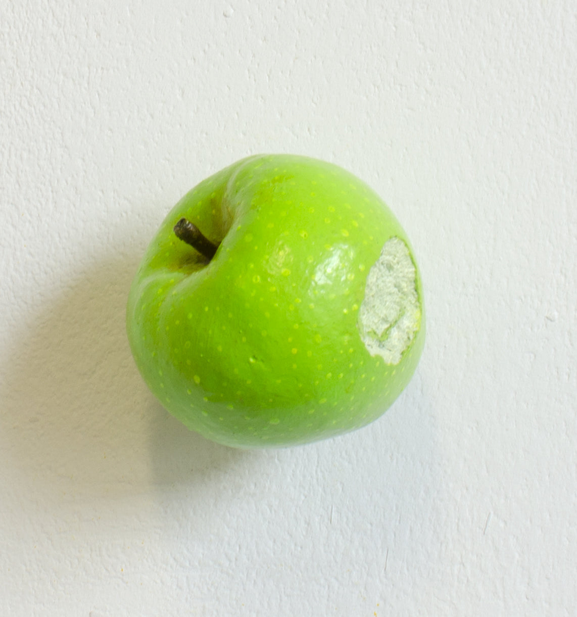 Angebissener Apfel (grün)