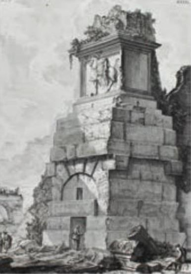 Veduta di un Sepolcro antico